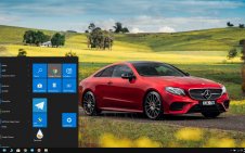 Mercedes-Benz win10 theme