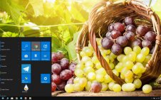 Grapes win10 theme