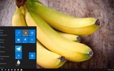 Banana win10 theme