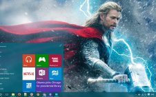 Thor win10 theme