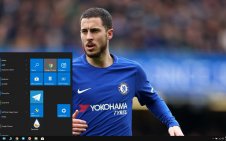 Eden Hazard win10 theme