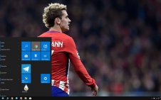 Antoine Griezmann win10 theme