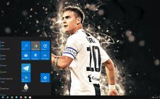 Paulo Dybala win10 theme