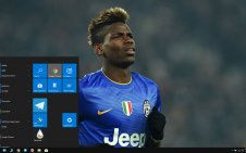 Paul Pogba win10 theme