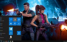 Resident Evil 3 win10 theme