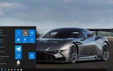 Aston Martin Vulcan win10 theme