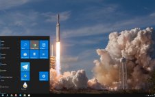 SpaceX win10 theme