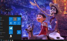 Coco win10 theme