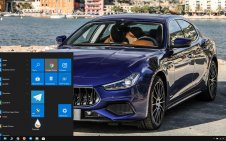 Maserati Ghibli win10 theme