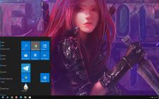 Katarina (LoL) win10 theme