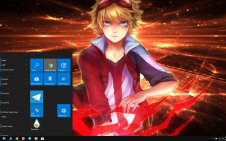 Ezreal (LoL) win10 theme