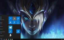 Morgana (LoL) win10 theme