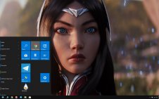 Irelia (LoL) win10 theme