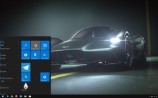 Aston Martin Valkyrie win10 theme