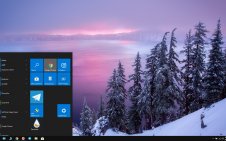 Crater Lake win10 theme