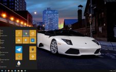 Lamborghini Murcielago win10 theme