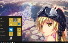 Shinobu Oshino win10 theme