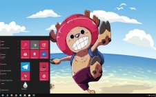 Tony Tony Chopper win10 theme