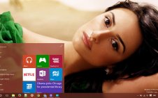 Penelope Cruz win10 theme