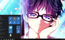 Kousei Arima win10 theme