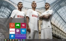 Inter Milan win10 theme