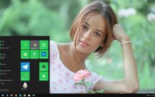 Alizee win10 theme