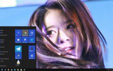 Dal Shabet win10 theme