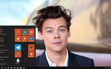 Harry Styles win10 theme