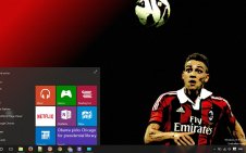 AC Milan win10 theme