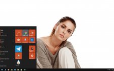 Cheryl Cole win10 theme