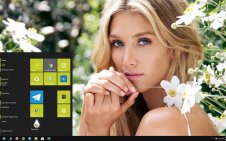 Delta Goodrem win10 theme