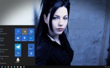 Evanescence win10 theme