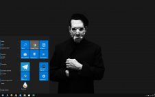 Marilyn Manson win10 theme