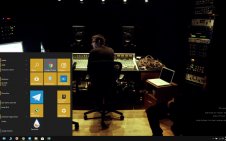 Nine Inch Nails win10 theme