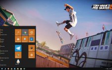 Tony Hawk's Pro Skater win10 theme