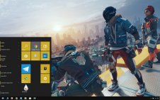 Hyper Scape win10 theme