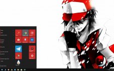 Pokemon Red/Blue win10 theme