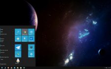 Dual Universe win10 theme