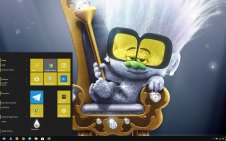 Trolls World Tour win10 theme