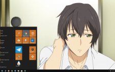 Domestic Girlfriend (Domekano) win10 theme