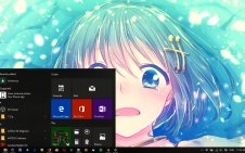 Sayaka Miki win10 theme