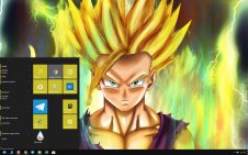 Gohan win10 theme