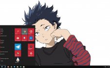 Shouya Ishida win10 theme