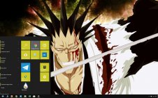 Kenpachi Zaraki win10 theme