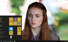 Sansa Stark    win10 theme