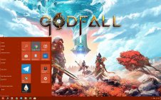 Godfall win10 theme