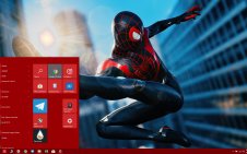 Spider-Man: Miles Morales win10 theme