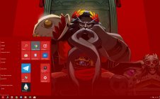 Hades win10 theme