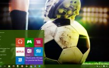 Football win10 theme