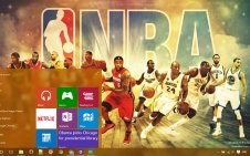 Ultimate NBA win10 theme